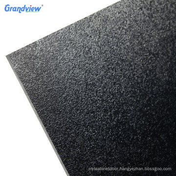 Customized extruded plastic black smooth ABS sheet